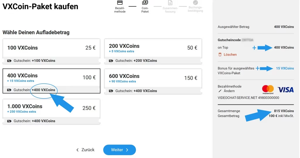 visit-x guthaben kaufen